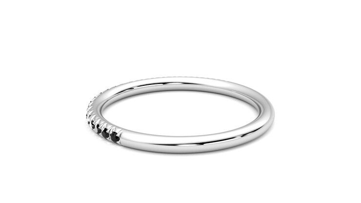 Taylor & Hart Daisy Wedding Ring 360 degree image 18