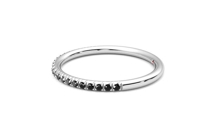 Taylor & Hart Daisy Wedding Ring 360 degree image 21