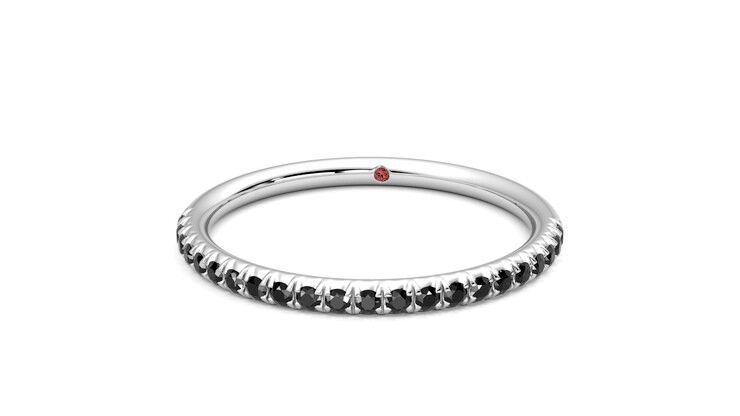 Taylor & Hart Daisy Wedding Ring 360 degree image 28