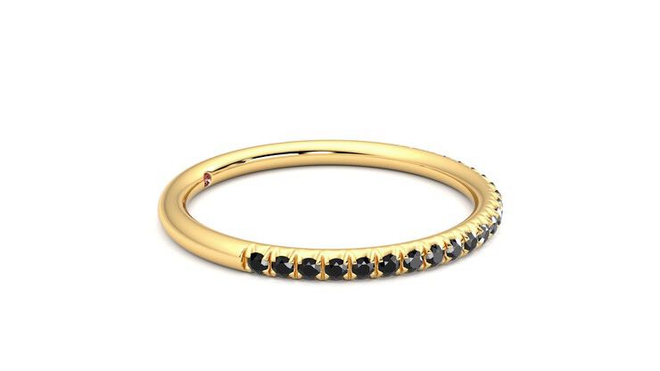 Taylor & Hart Daisy Wedding Ring 360 degree image 8