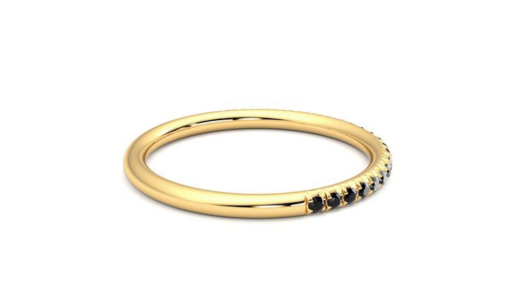Taylor & Hart Daisy Wedding Ring 360 degree image 11
