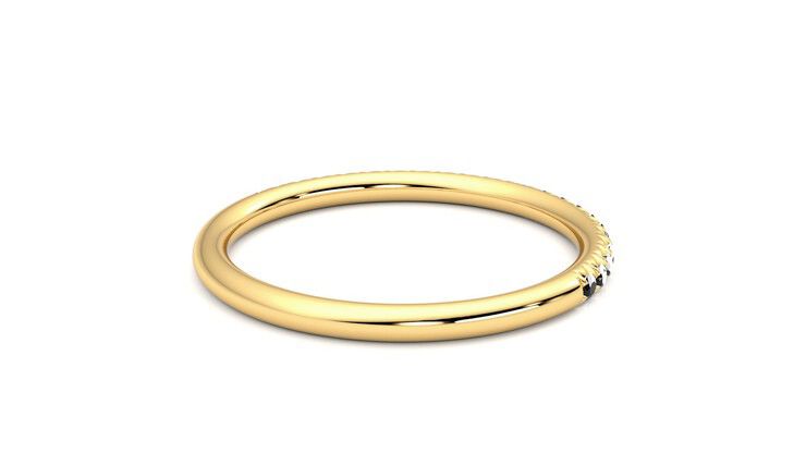 Taylor & Hart Daisy Wedding Ring 360 degree image 13