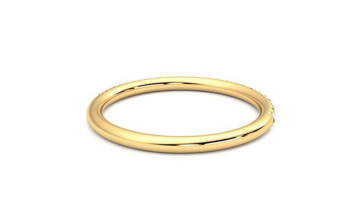 Taylor & Hart Daisy Wedding Ring 360 degree image 14