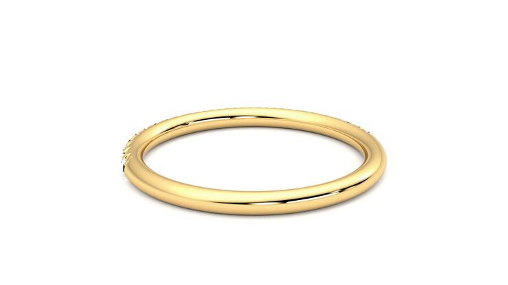 Taylor & Hart Daisy Wedding Ring 360 degree image 16