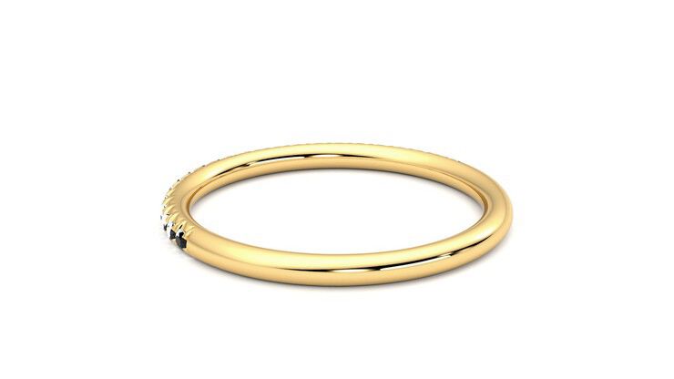 Taylor & Hart Daisy Wedding Ring 360 degree image 17