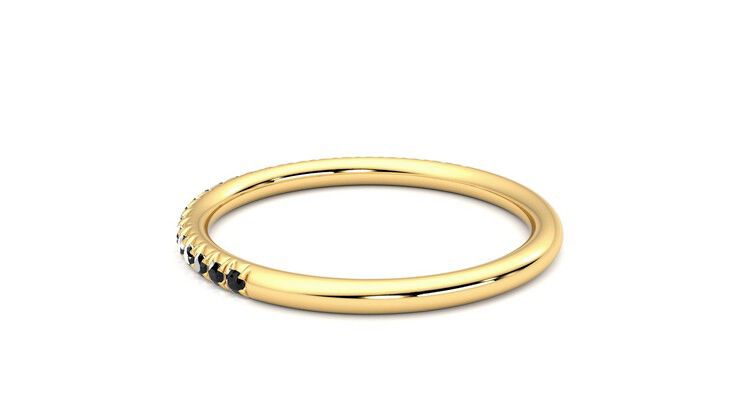 Taylor & Hart Daisy Wedding Ring 360 degree image 18