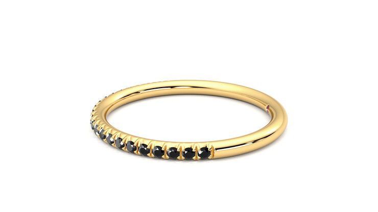 Taylor & Hart Daisy Wedding Ring 360 degree image 21