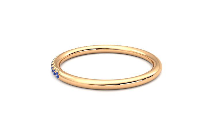 Taylor & Hart Daisy Wedding Ring 360 degree image 17