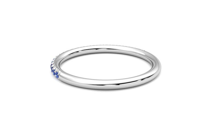 Taylor & Hart Daisy Wedding Ring 360 degree image 17