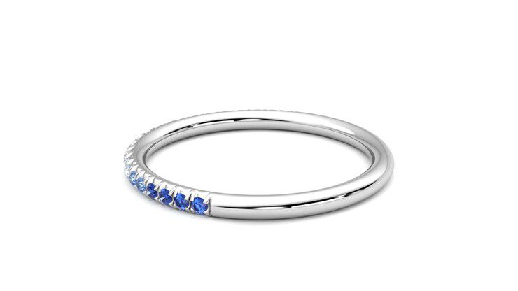 Taylor & Hart Daisy Wedding Ring 360 degree image 19