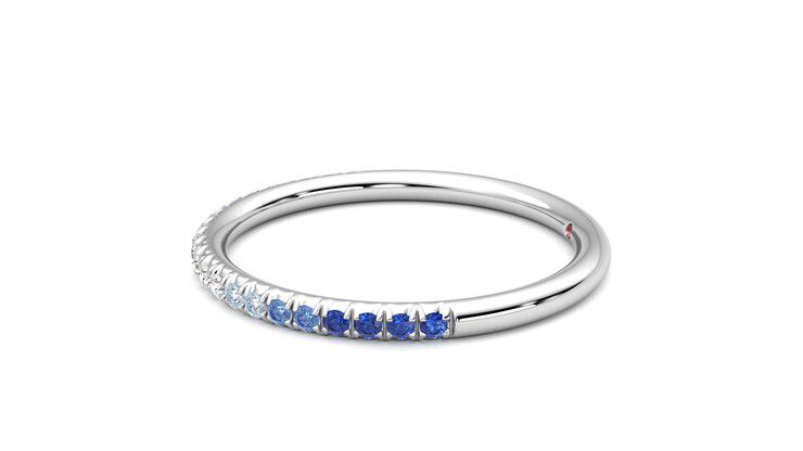 Taylor & Hart Daisy Wedding Ring 360 degree image 21