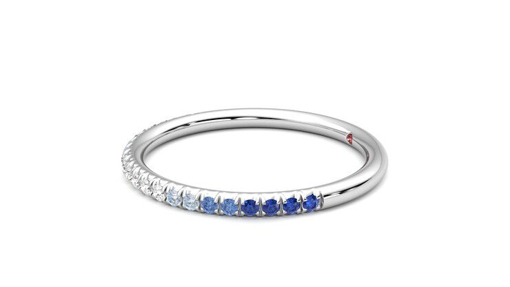 Taylor & Hart Daisy Wedding Ring 360 degree image 22