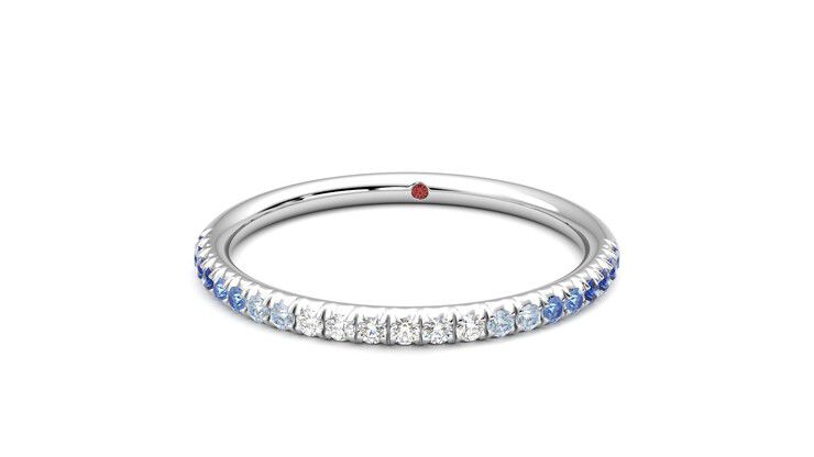 Taylor & Hart Daisy Wedding Ring 360 degree image 28