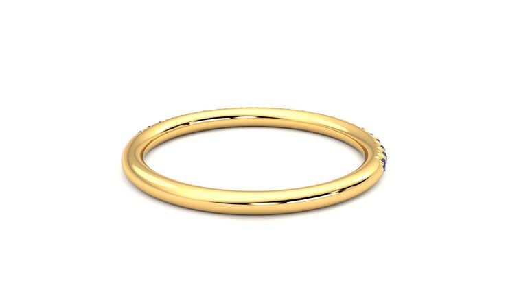 Taylor & Hart Daisy Wedding Ring 360 degree image 14