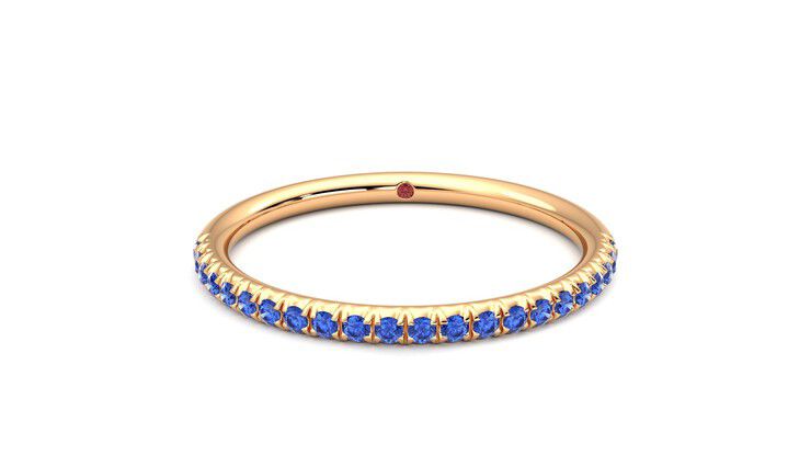 Taylor & Hart Daisy Wedding Ring 360 degree image 0