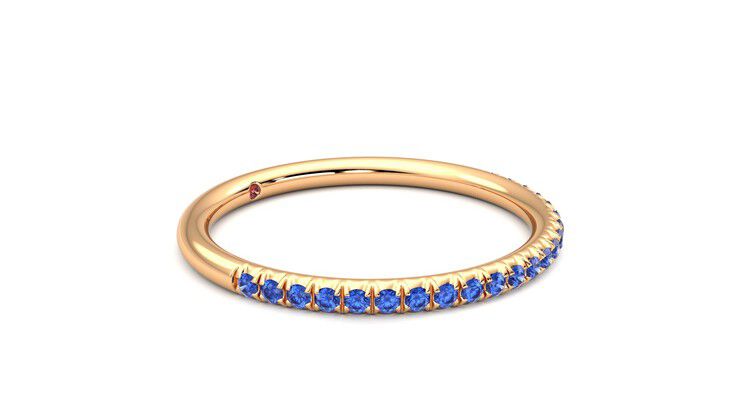 Taylor & Hart Daisy Wedding Ring 360 degree image 7