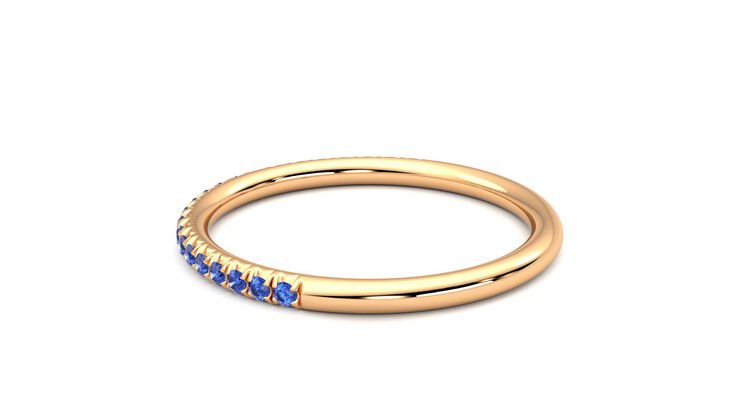 Taylor & Hart Daisy Wedding Ring 360 degree image 19