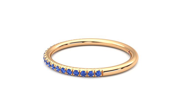 Taylor & Hart Daisy Wedding Ring 360 degree image 21