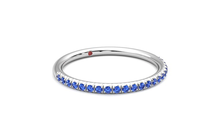 Taylor & Hart Daisy Wedding Ring 360 degree image 5