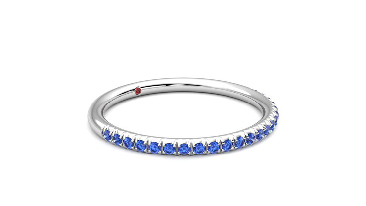 Taylor & Hart Daisy Wedding Ring 360 degree image 6