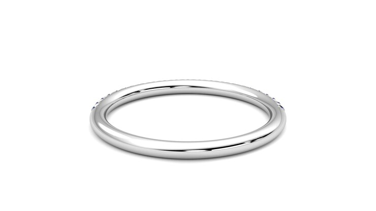 Taylor & Hart Daisy Wedding Ring 360 degree image 15