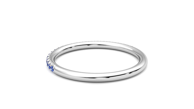 Taylor & Hart Daisy Wedding Ring 360 degree image 17