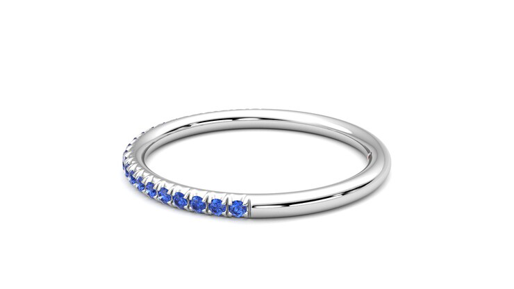Taylor & Hart Daisy Wedding Ring 360 degree image 20