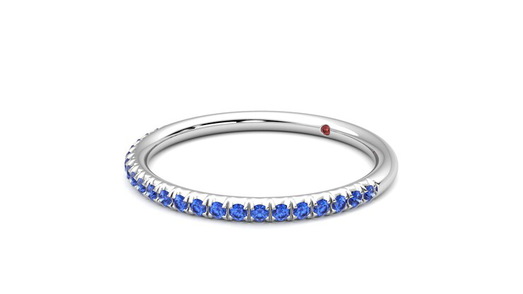 Taylor & Hart Daisy Wedding Ring 360 degree image 24