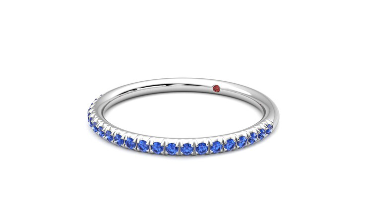Taylor & Hart Daisy Wedding Ring 360 degree image 25