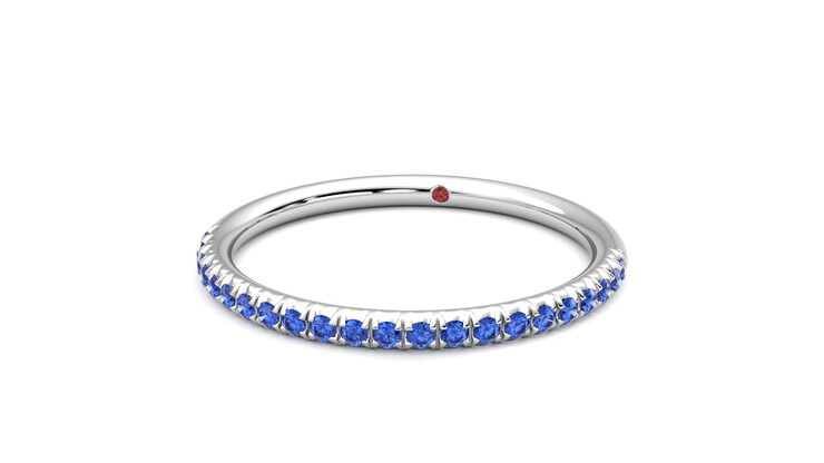 Taylor & Hart Daisy Wedding Ring 360 degree image 27