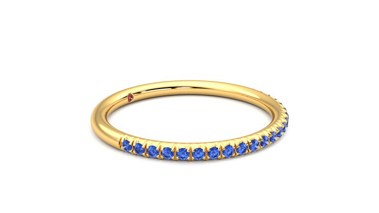 Taylor & Hart Daisy Wedding Ring 360 degree image 7