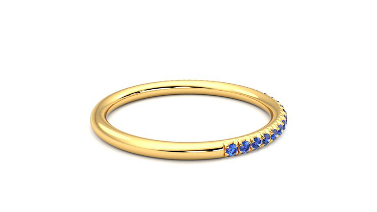 Taylor & Hart Daisy Wedding Ring 360 degree image 11