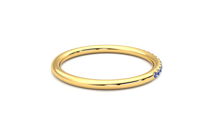 Taylor & Hart Daisy Wedding Ring 360 degree image 13
