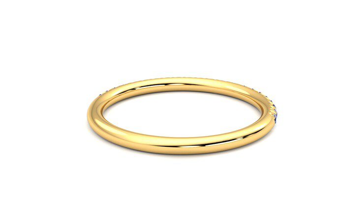 Taylor & Hart Daisy Wedding Ring 360 degree image 14