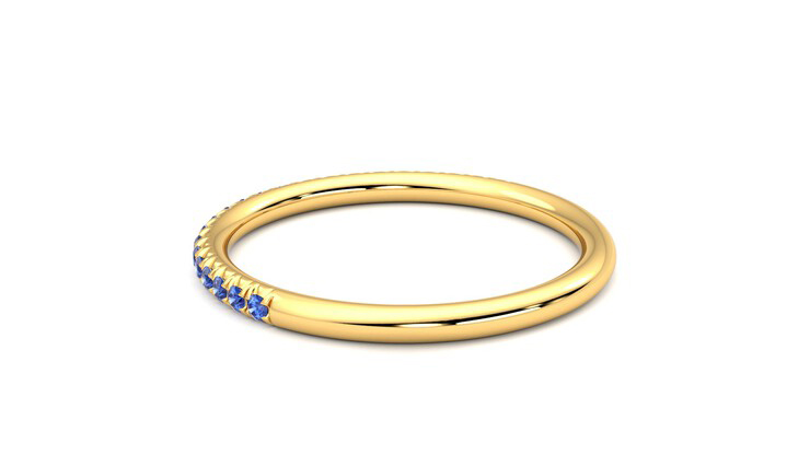Taylor & Hart Daisy Wedding Ring 360 degree image 18