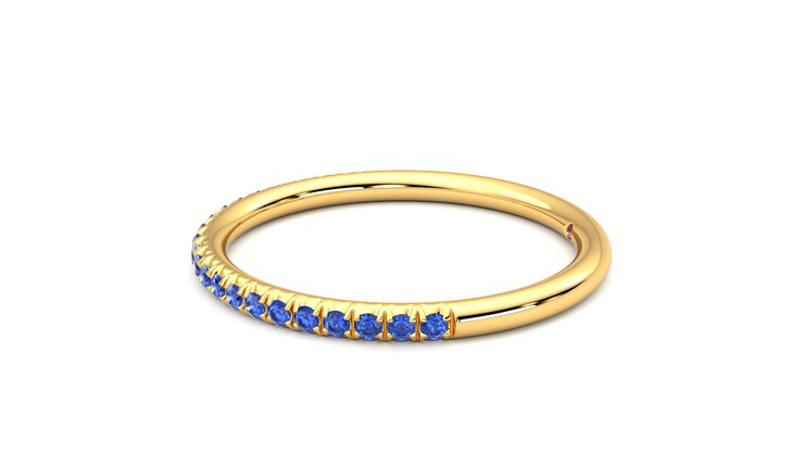 Taylor & Hart Daisy Wedding Ring 360 degree image 21
