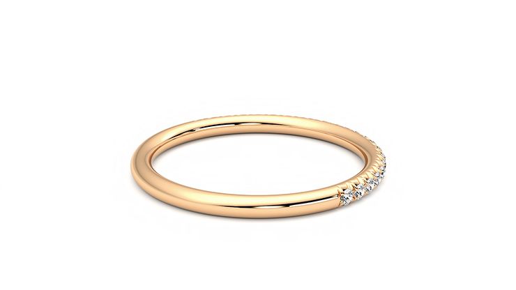 Taylor & Hart Daisy Wedding Ring 360 degree image 12