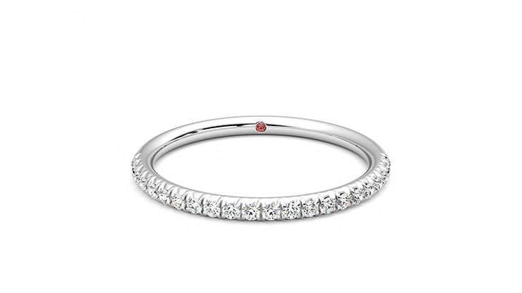 Taylor & Hart Daisy Wedding Ring 360 degree image 0
