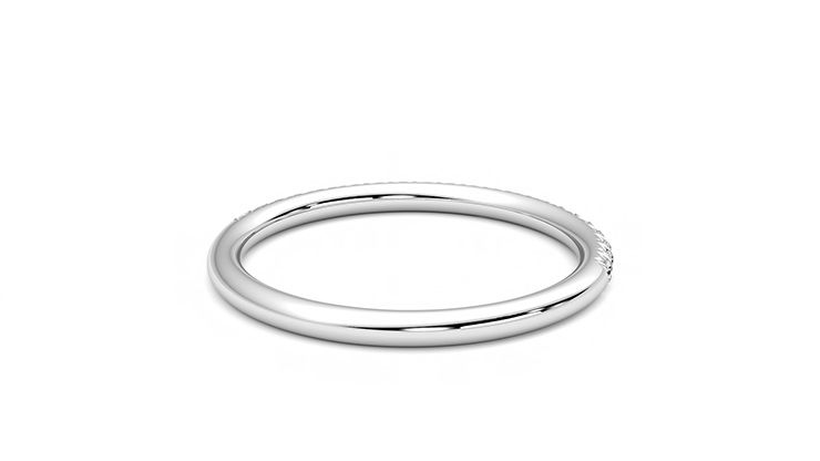 Taylor & Hart Daisy Wedding Ring 360 degree image 14