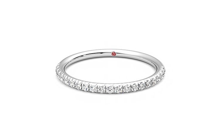 Taylor & Hart Daisy Wedding Ring 360 degree image 28