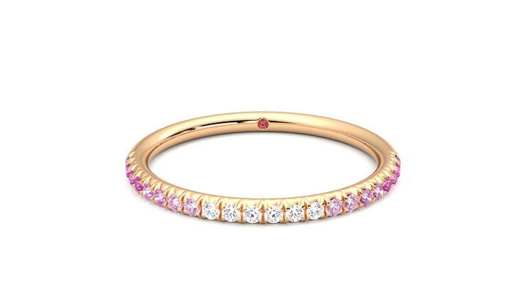 Taylor & Hart Daisy Wedding Ring 360 degree image 0