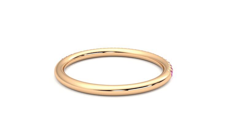 Taylor & Hart Daisy Wedding Ring 360 degree image 14