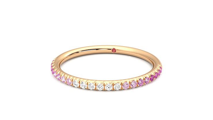 Taylor & Hart Daisy Wedding Ring 360 degree image 27