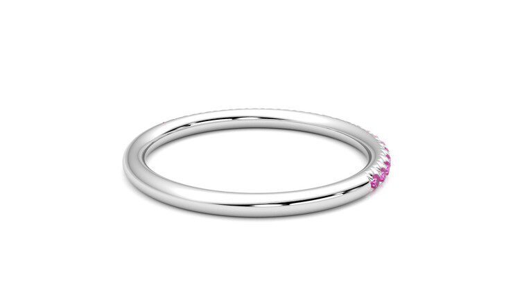 Taylor & Hart Daisy Wedding Ring 360 degree image 13