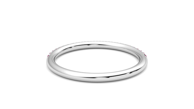 Taylor & Hart Daisy Wedding Ring 360 degree image 15