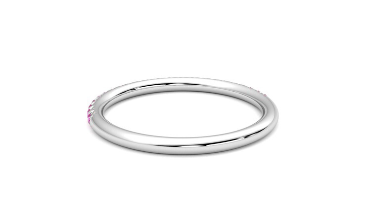 Taylor & Hart Daisy Wedding Ring 360 degree image 16