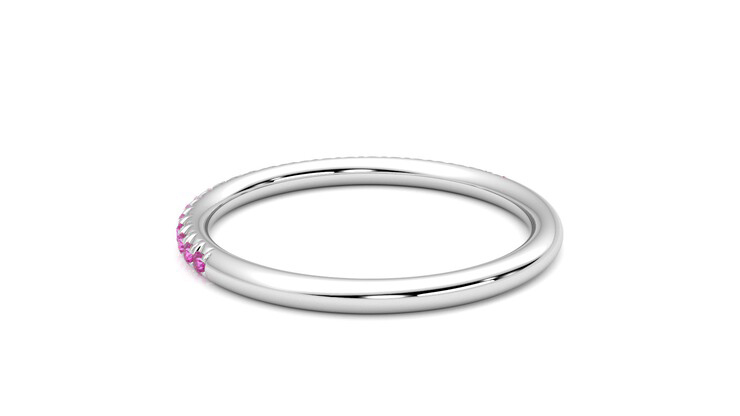 Taylor & Hart Daisy Wedding Ring 360 degree image 17