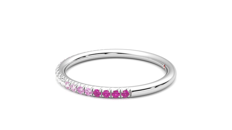 Taylor & Hart Daisy Wedding Ring 360 degree image 21