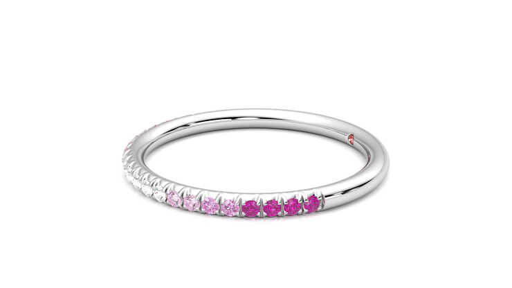 Taylor & Hart Daisy Wedding Ring 360 degree image 22