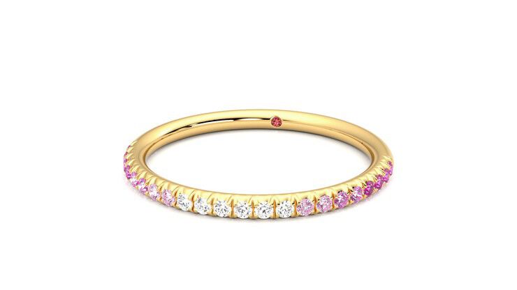 Taylor & Hart Daisy Wedding Ring 360 degree image 27
